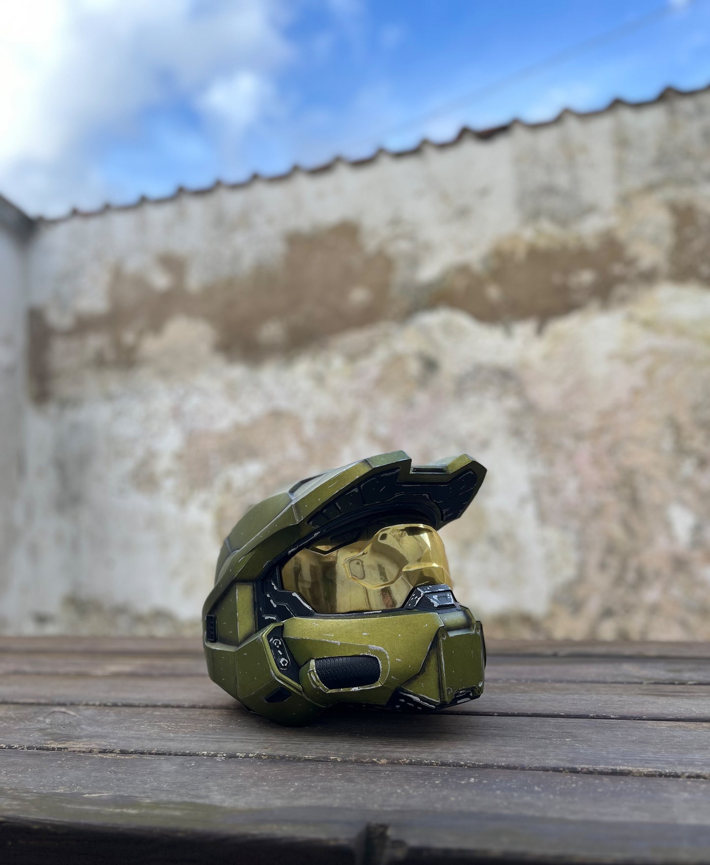 Infinite MC Helmet with LEDs (fan-art)