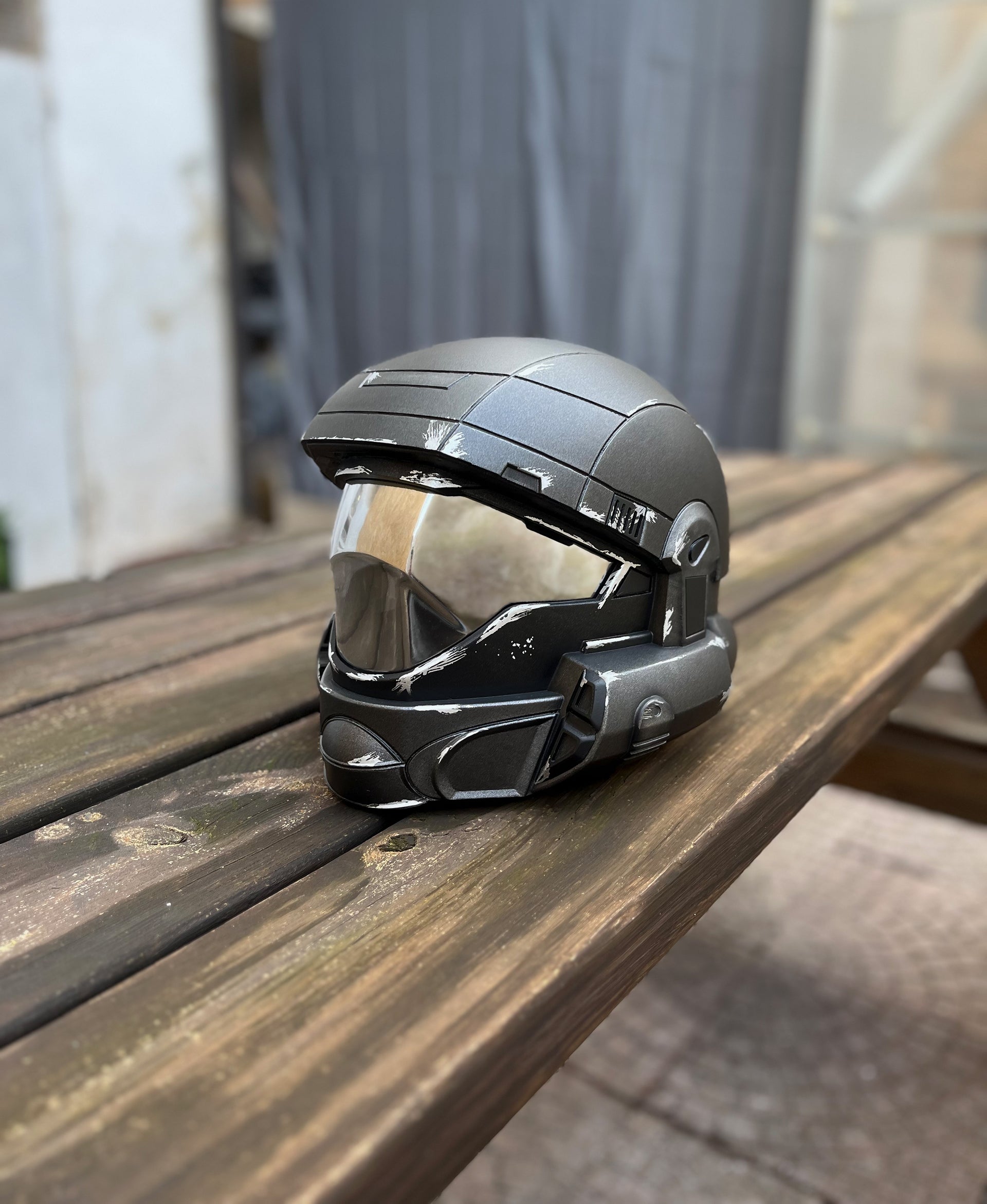 ashcycles halo odst motorcycle helmet ODST Helmet wearable (fan-art) – Horizon Art Studio