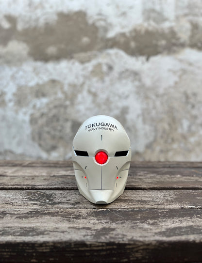 Gray Fox Helmet: (wearable with LEDs) (fan-art)