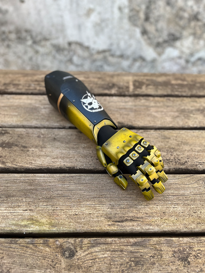 Snake's Bionic Arm Wearable Yellow (fan-art)