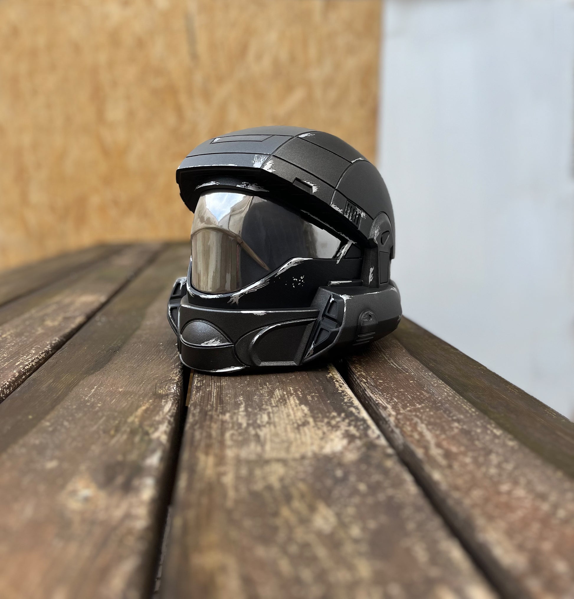 dot halo motorcycle helmet Orthrus Dual Sport Adventure Certified for Adults, UV Protected Dual Visor & Intercom Slot, ATV UTV Dirt Bike Snowmobile Off Road Helmets (Halo,S) : Automotive Upgrade your safety and fashion with this unique skull cap helmet. Master Chief Motorcycle Helmet Will