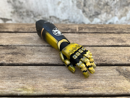Snake's Bionic Arm Wearable Yellow (fan-art)