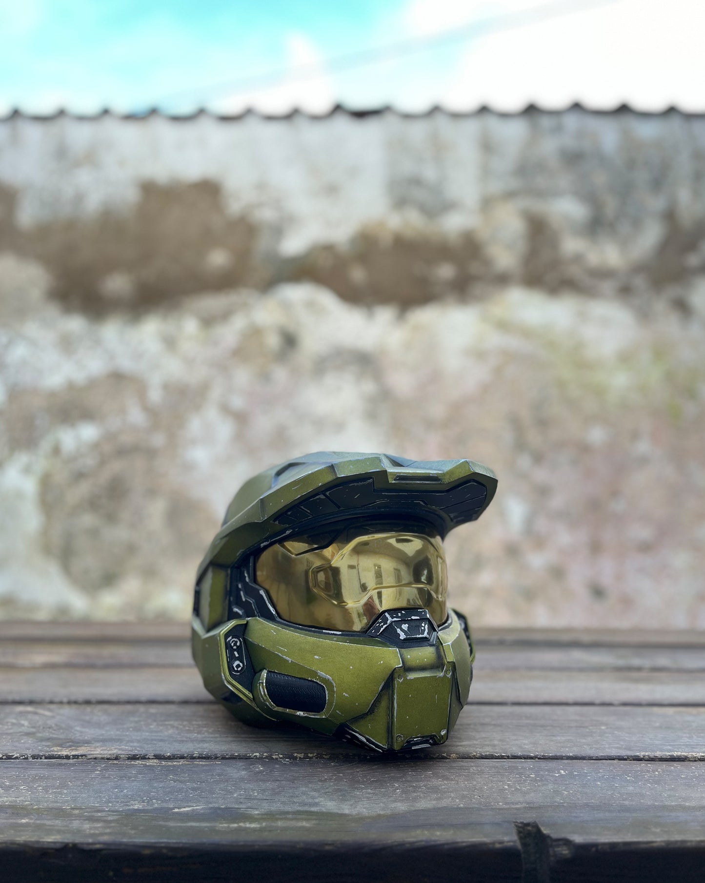 Infinite MC Helmet with LEDs (fan-art)